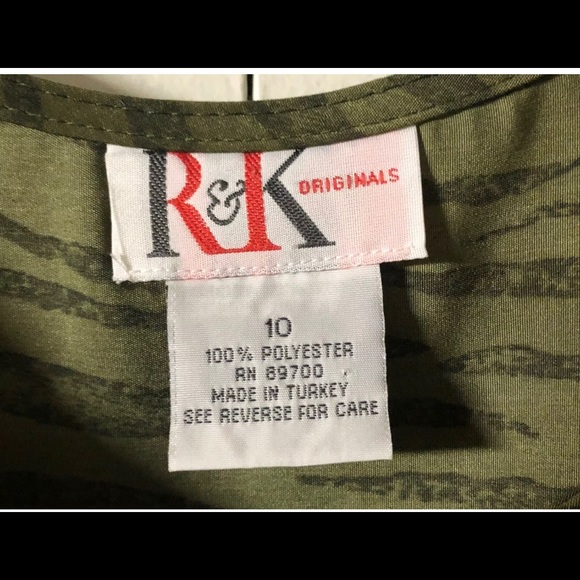 R&K Dress Sz 10 New without Tags Maxi - Picture 9 of 11